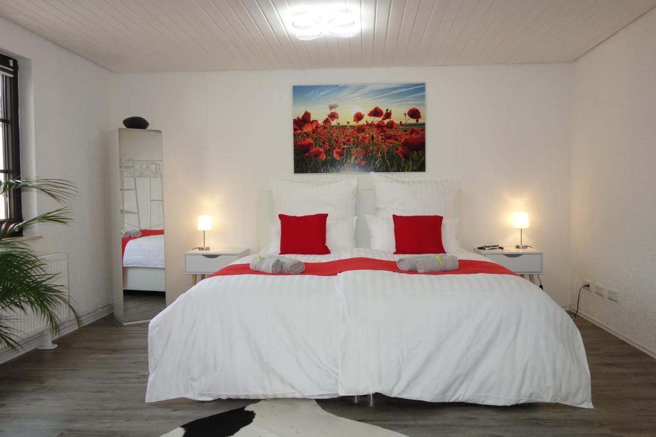 Happy-Homes Red - Up To 5 - Kueche - W-Lan - Netflix - Honig - Terrasse Альтенштадт Экстерьер фото